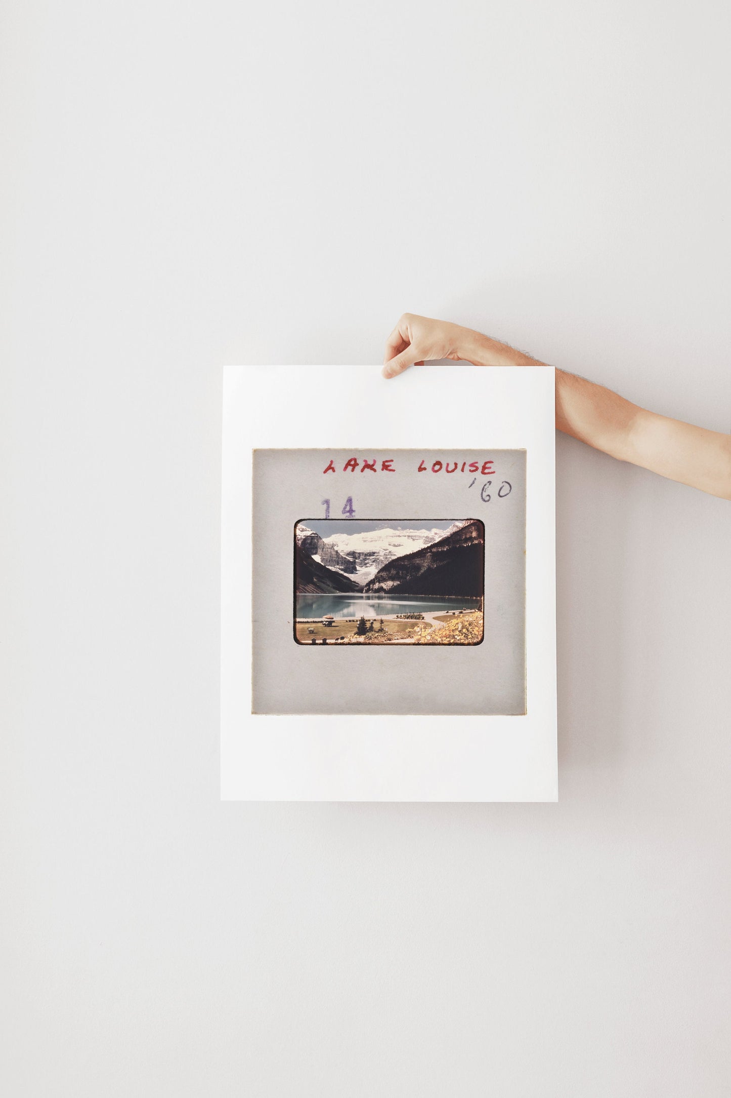 Lake Louise Banff Alberta Canada : Fine Art Print of an Authentic 35mm Film Slide