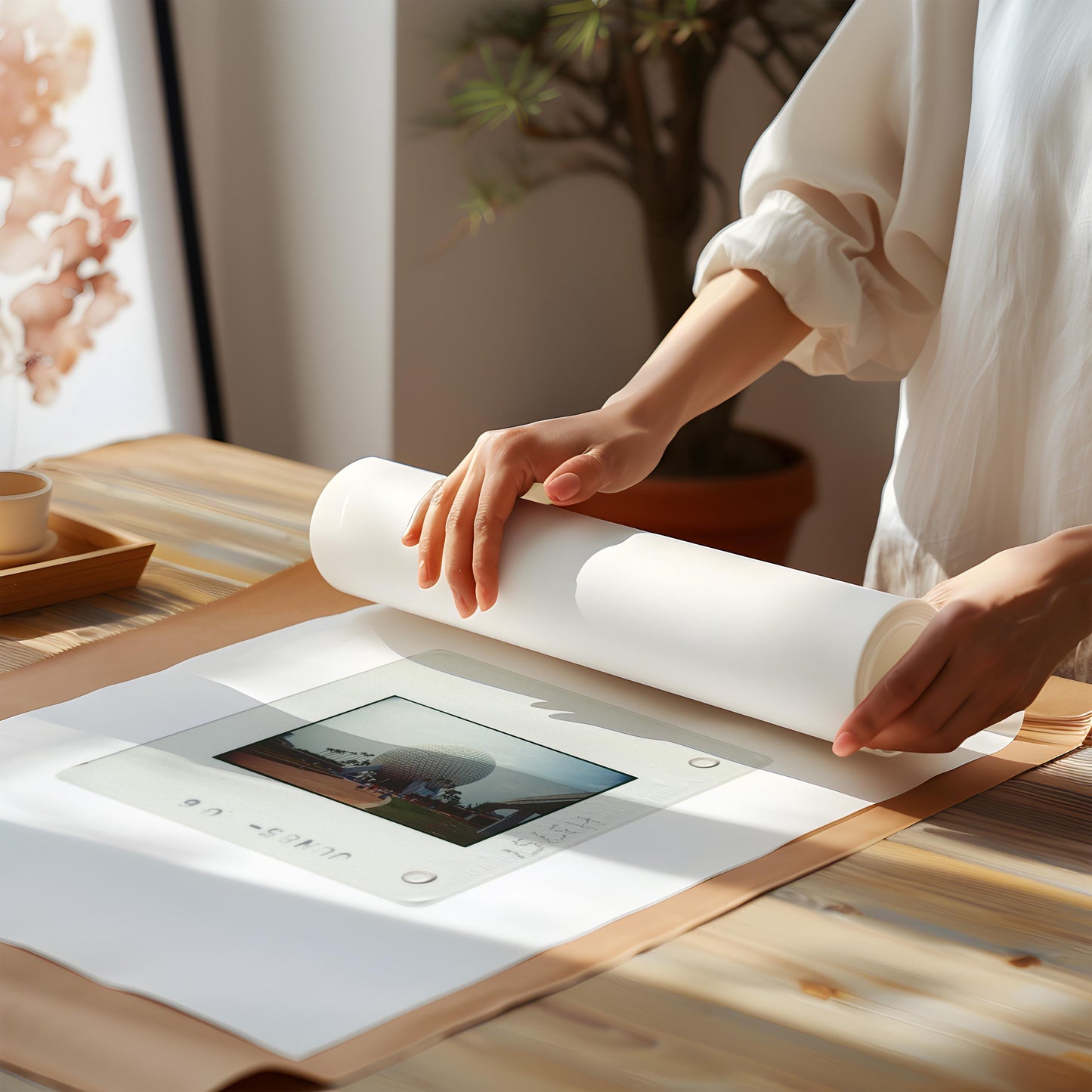 EPCOT Walt Disney World : Fine Art Print of an Authentic 35mm Film Slide