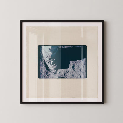 "Astronaut Boot in Footprint on the Moon"