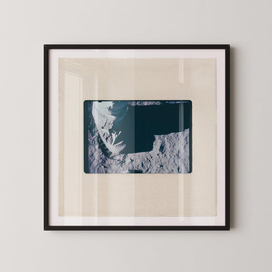 "Astronaut Boot in Footprint on the Moon"
