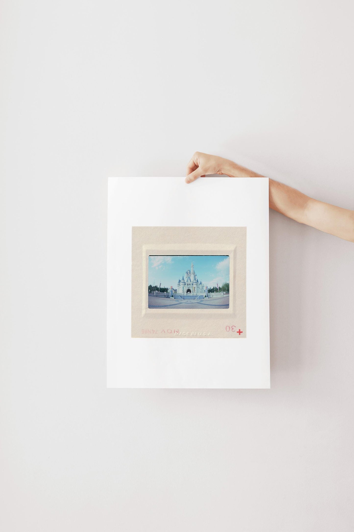 Cinderella's Castle at Walt Disney World : Fine Art Print of and Authentic 35mm Film Slide