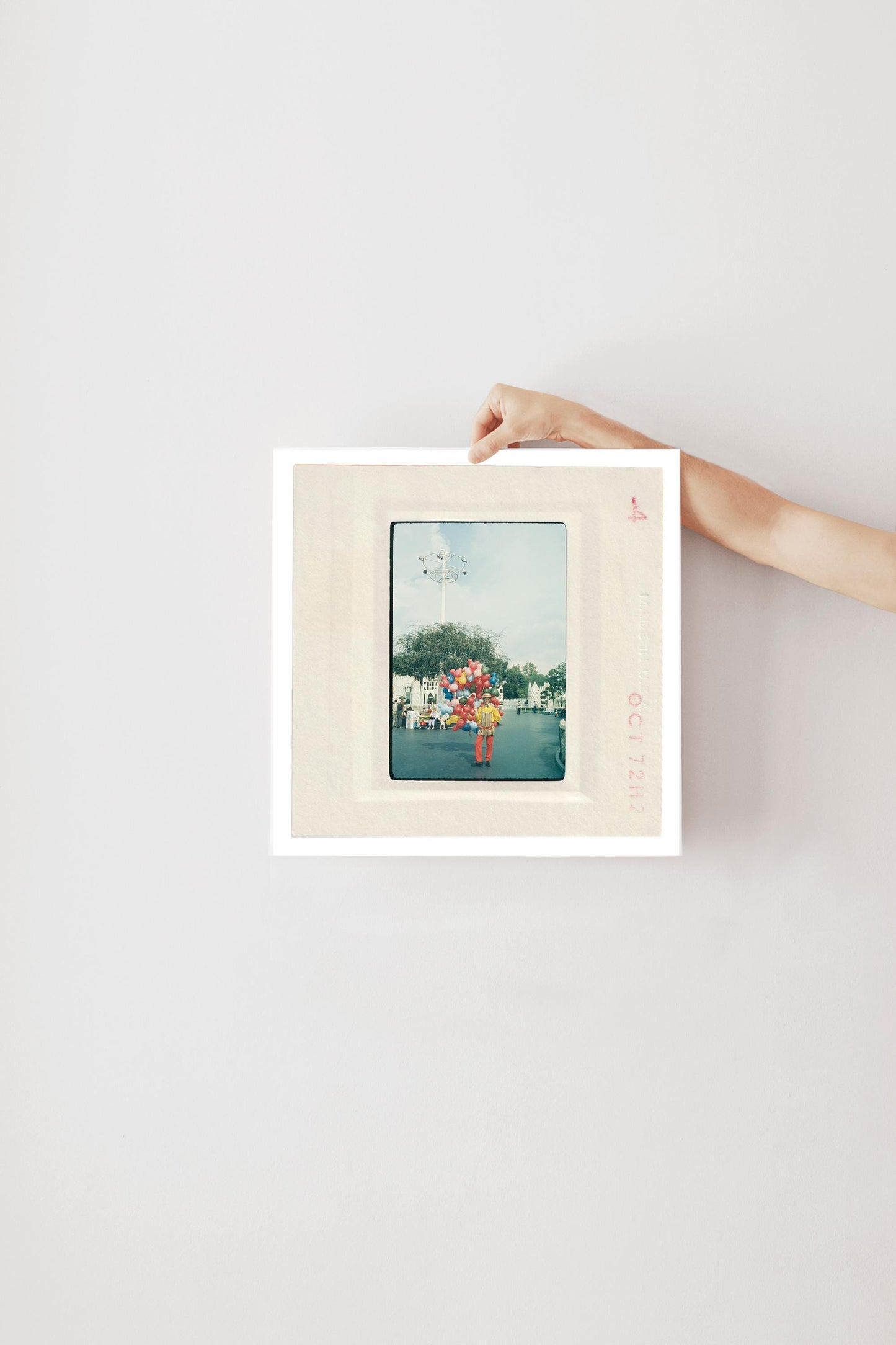 Disney Balloon Vendor : Fine Art Print of an Authentic 35mm Film Slide