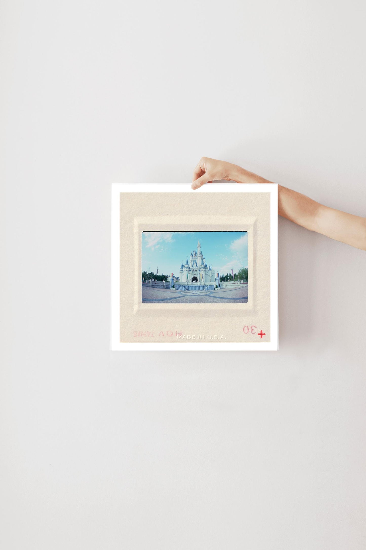 Cinderella's Castle at Walt Disney World : Fine Art Print of and Authentic 35mm Film Slide