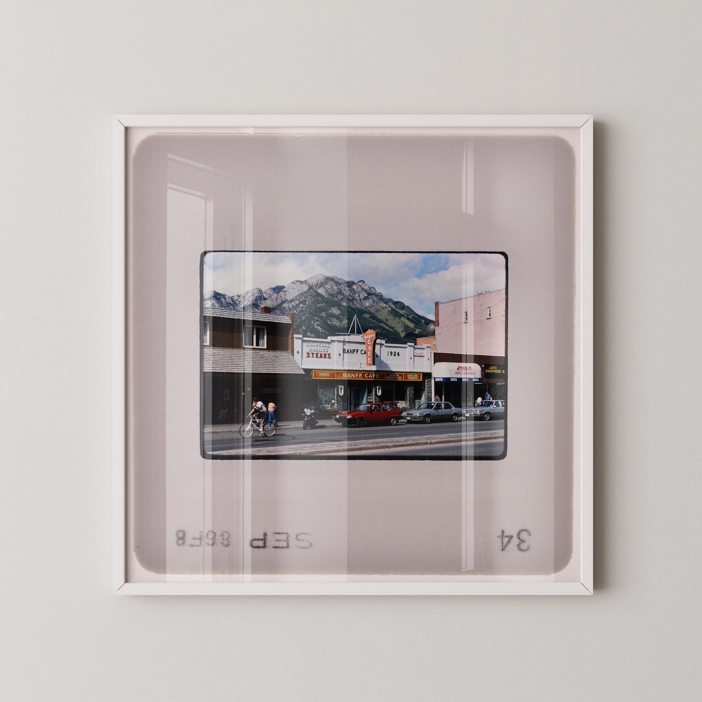 Banff Alberta Canada : Fine Art Print of an Authentic 35mm Film Slide