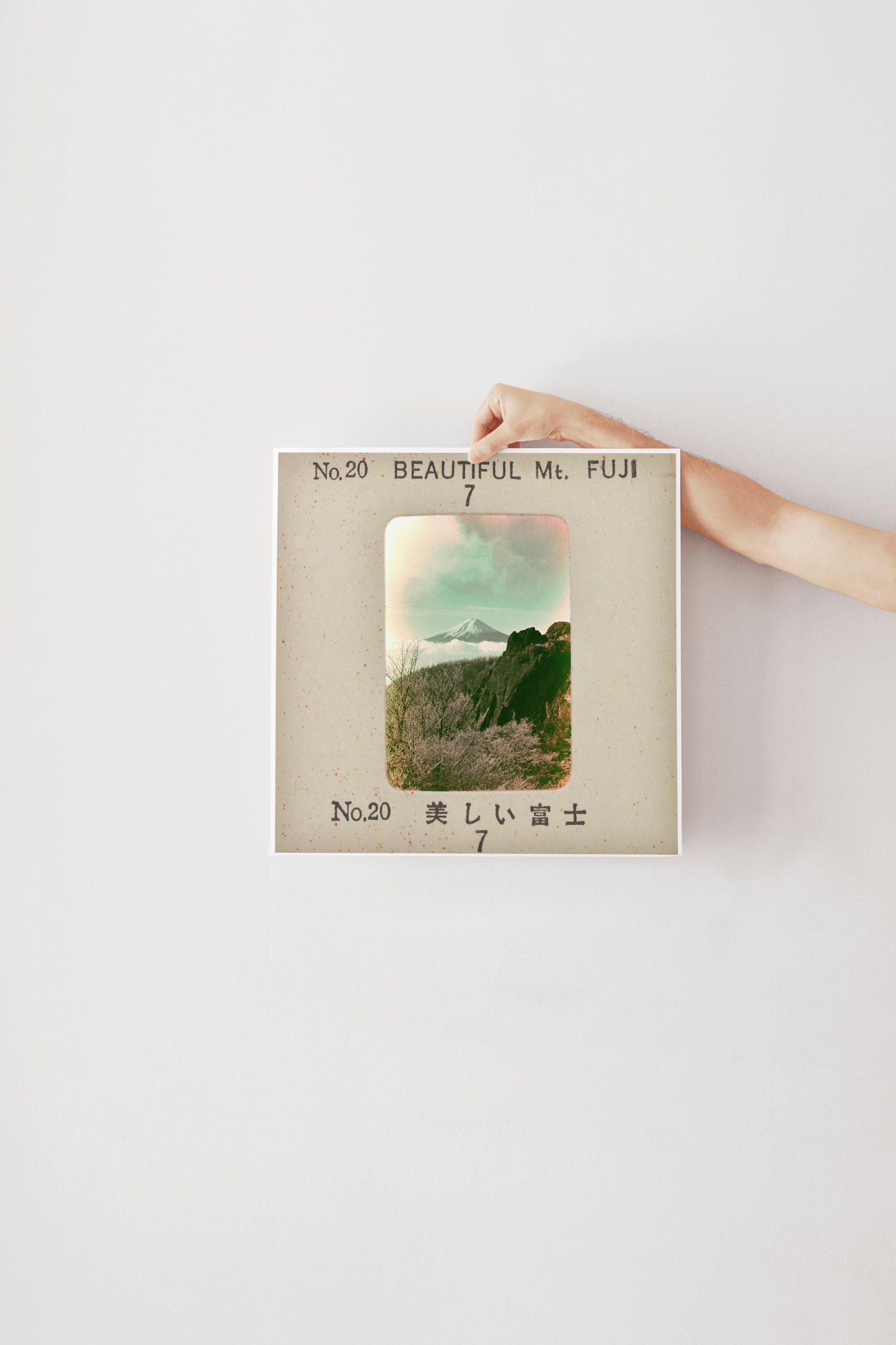 Mt. Fuji :  Fine Art Print of an Authentic 35mm Film Slide