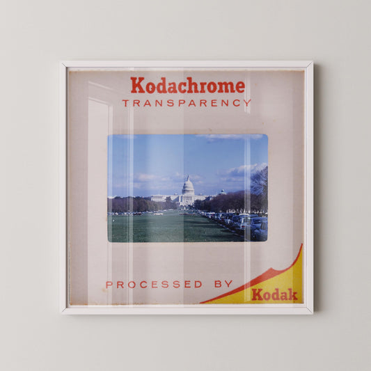 US Capitol Building Washington D.C. : Fine Art Print of an Authentic 35mm Film Slide