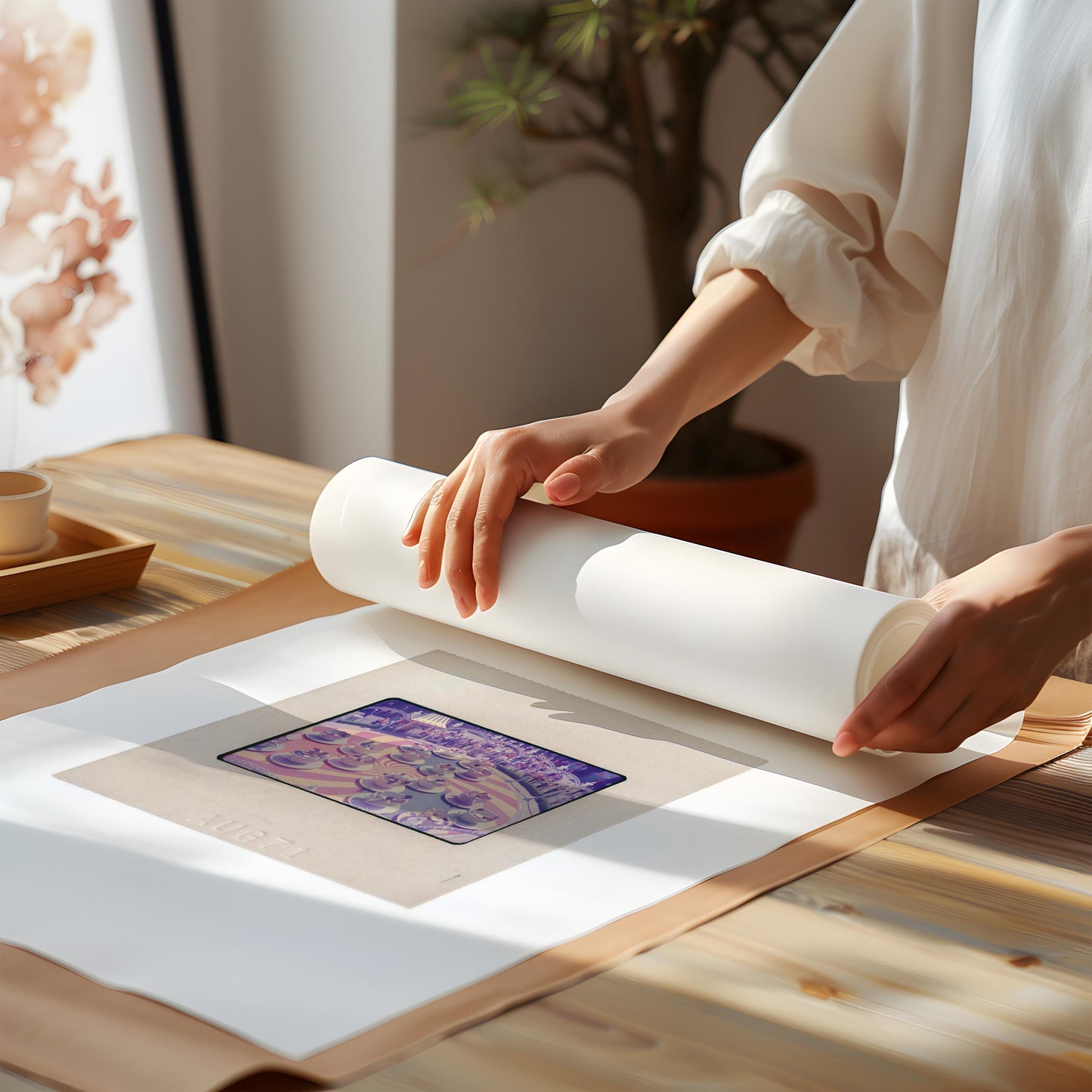 Disney Mad Tea Party Ride: Fine Art Print of an Authentic 35mm Film Slide