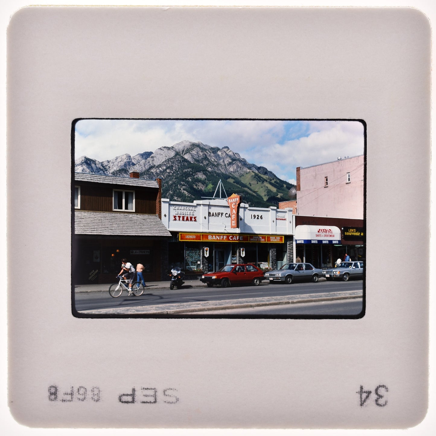 Banff Alberta Canada : Fine Art Print of an Authentic 35mm Film Slide