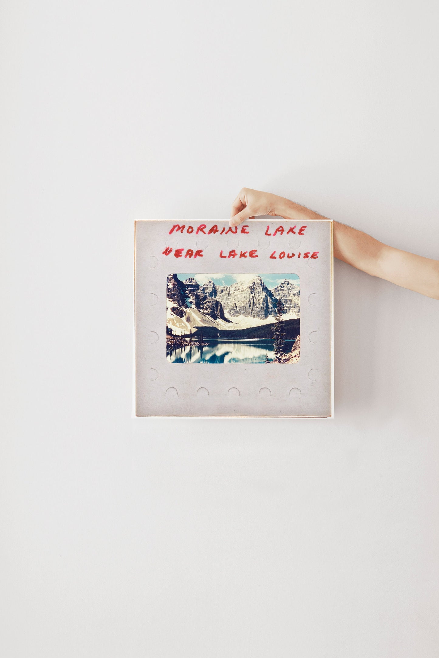 Moraine Lake Banff Alberta Canada : Fine Art Print of an Authentic 35mm Film Slide