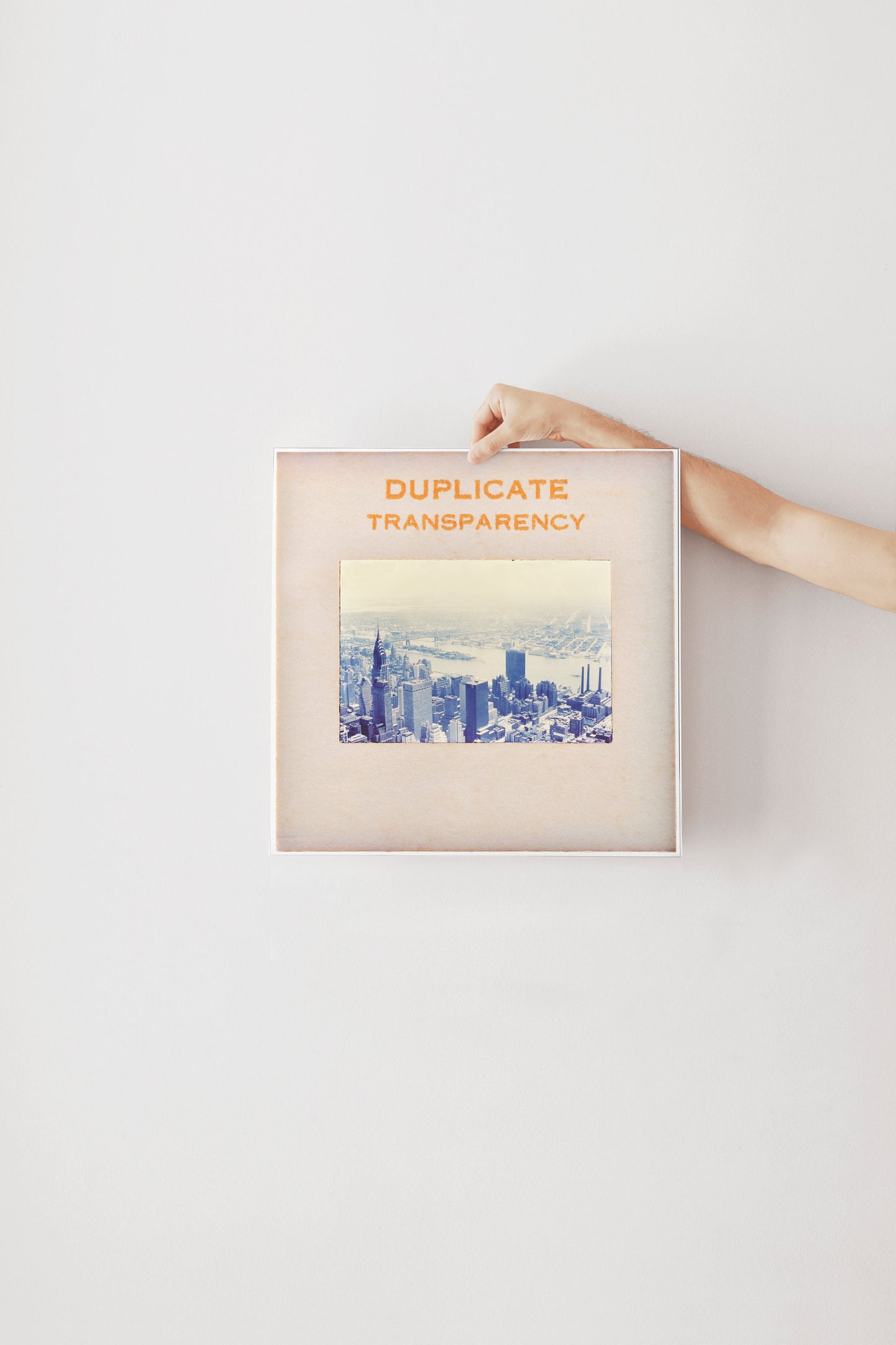 New York City Sky Line : Fine Art Print of an Authentic 35mm Film Slide