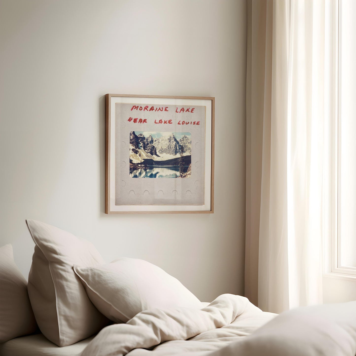 Moraine Lake Banff Alberta Canada : Fine Art Print of an Authentic 35mm Film Slide