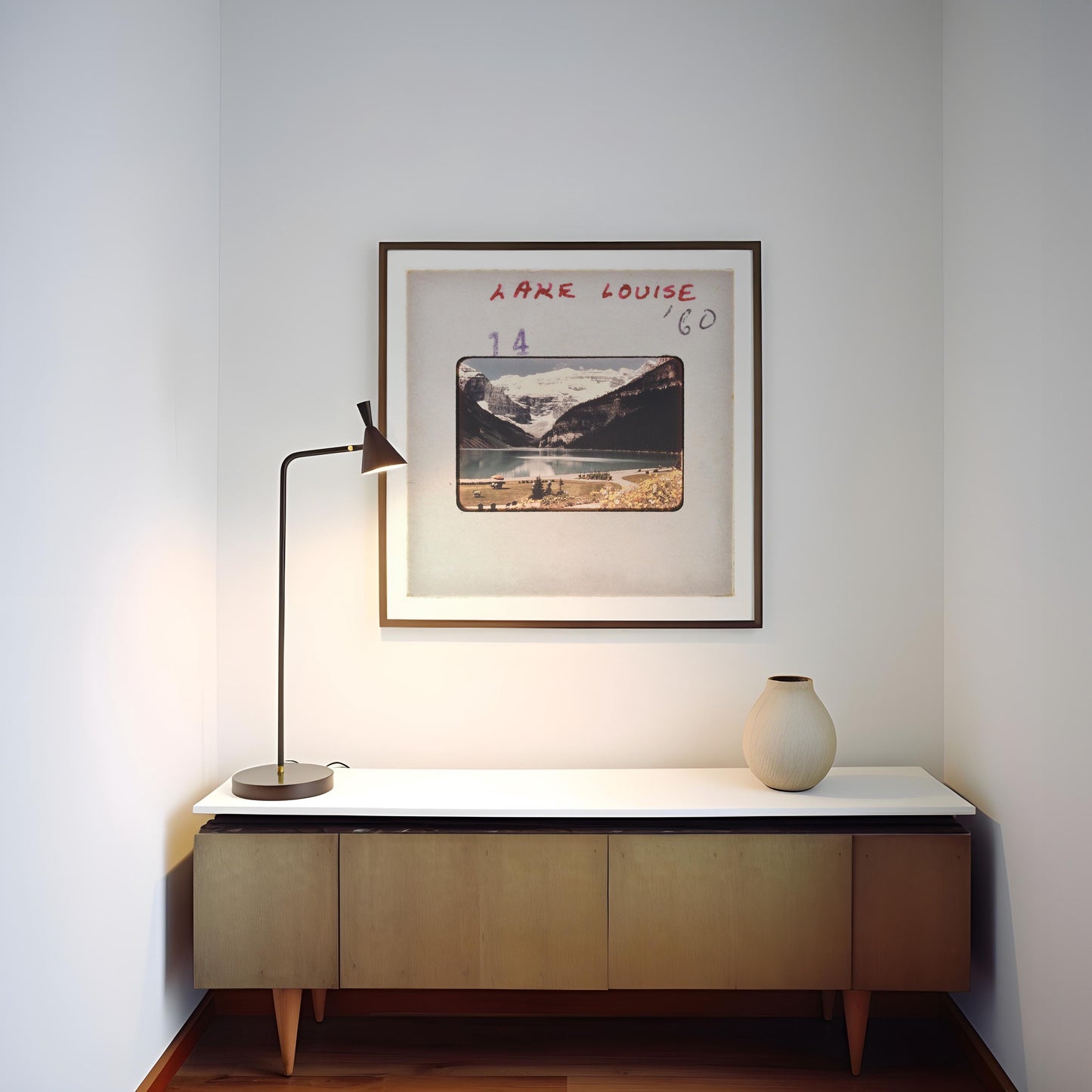 Lake Louise Banff Alberta Canada : Fine Art Print of an Authentic 35mm Film Slide