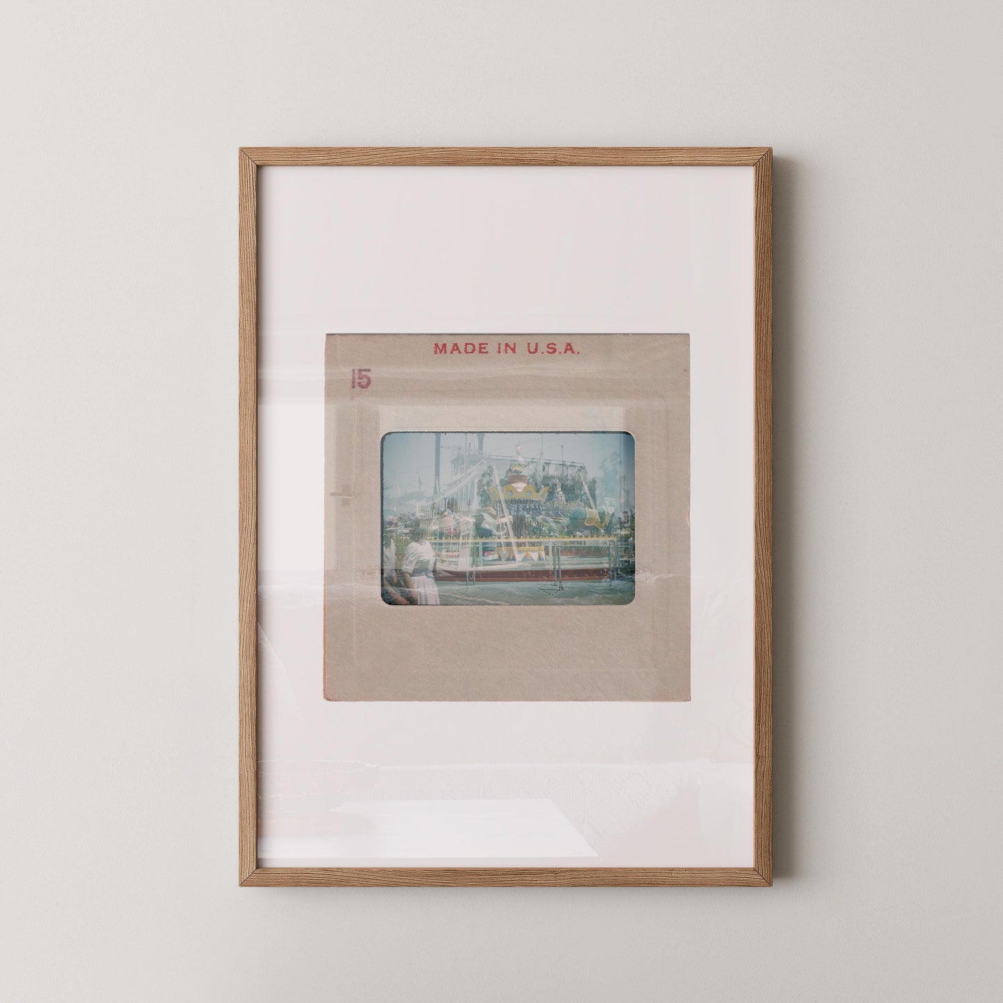 The image is a framed photograph of a building, likely in the United States, with the text "MADE IN U.S.A." printed on the frame.