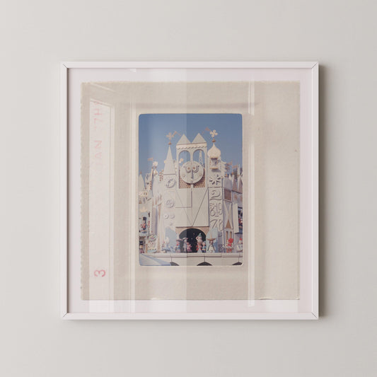 It's A Small World Magical Theme Park: Fine Art Print of an Authentic 35mm Film Slide