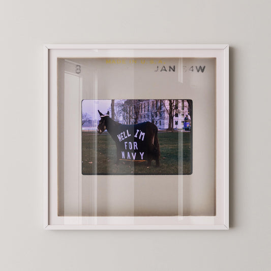 Army Navy Football Game US Naval Academy Spirit: Fine Art Print of 35mm Film Slide