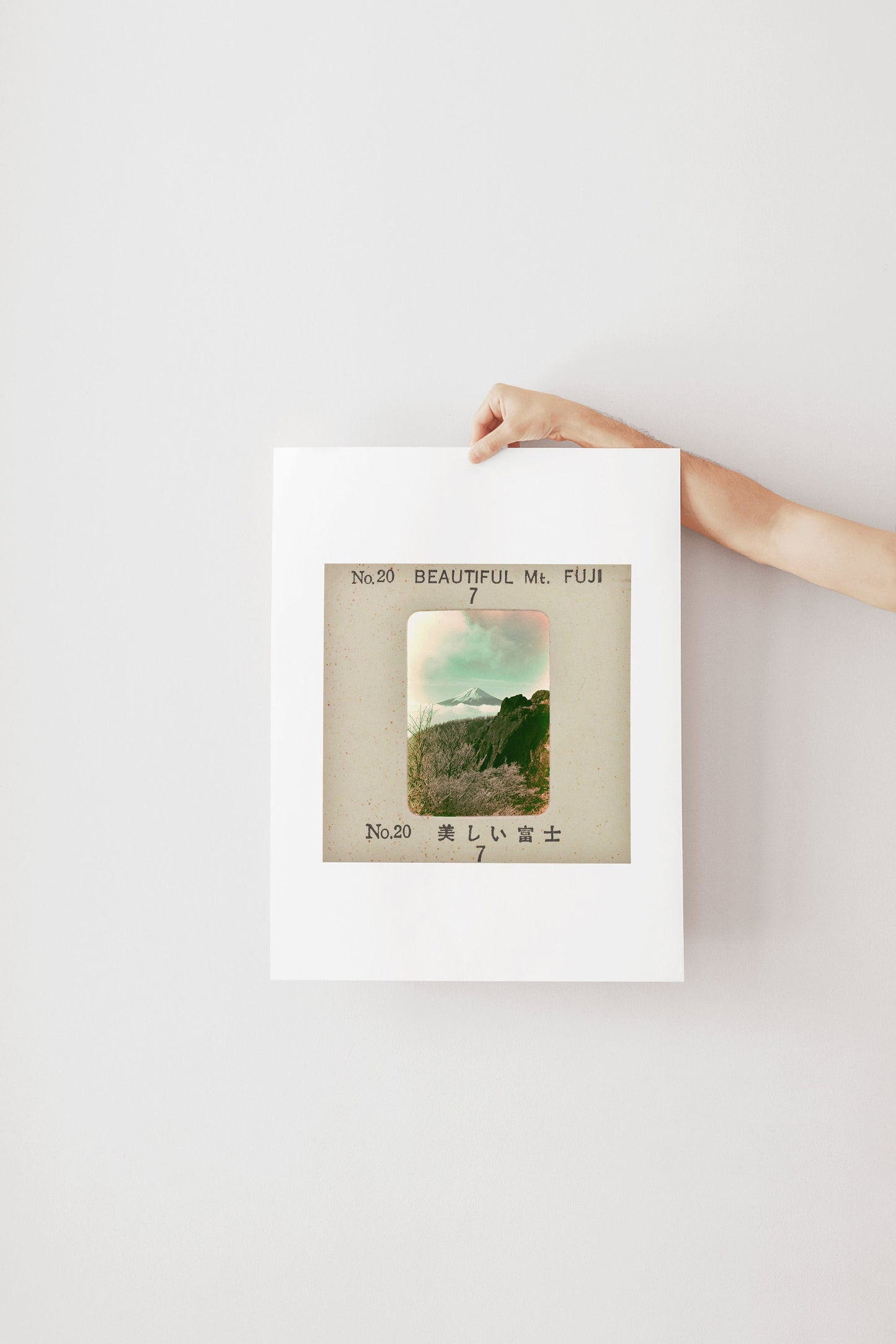 Mt. Fuji :  Fine Art Print of an Authentic 35mm Film Slide