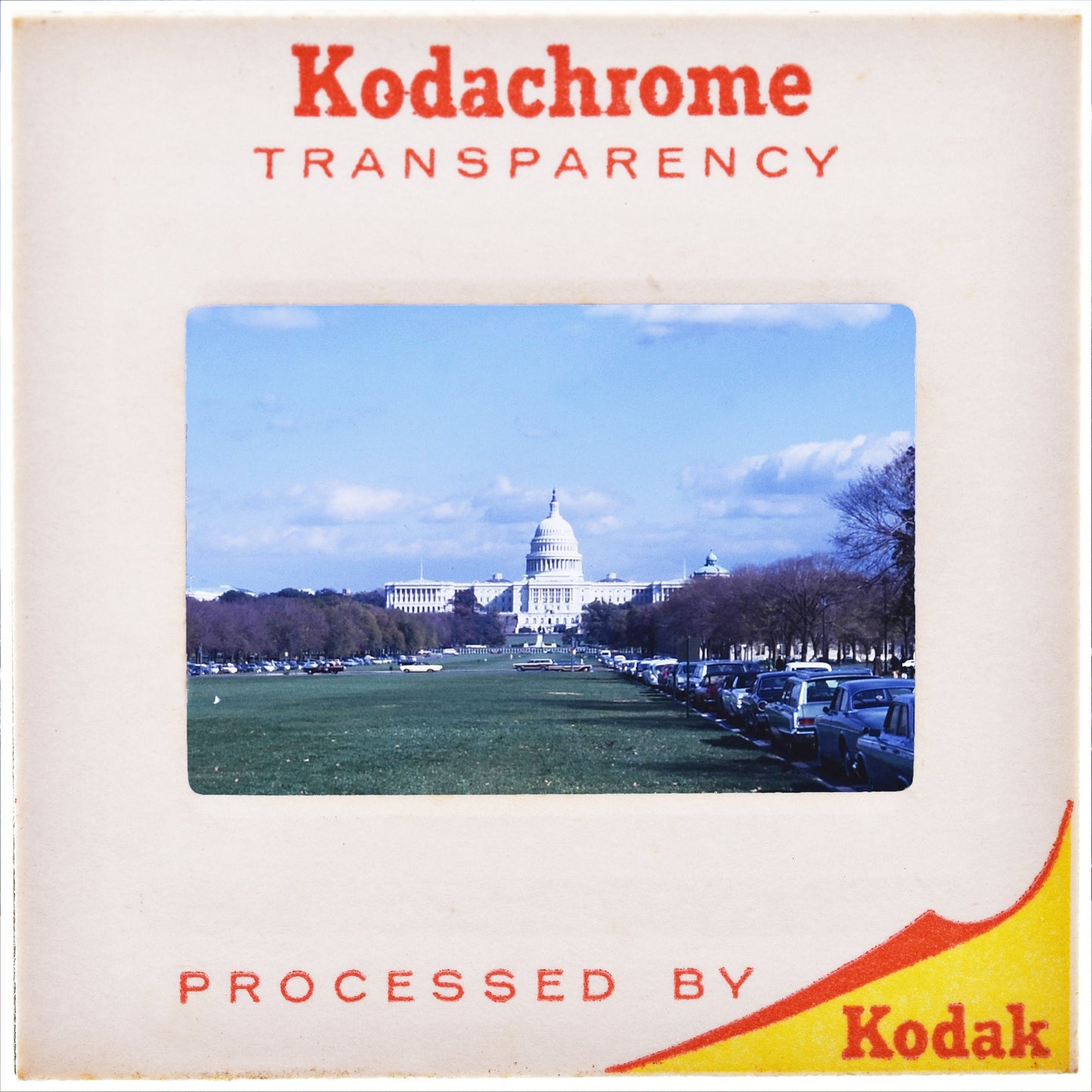 US Capitol Building Washington D.C. : Fine Art Print of an Authentic 35mm Film Slide