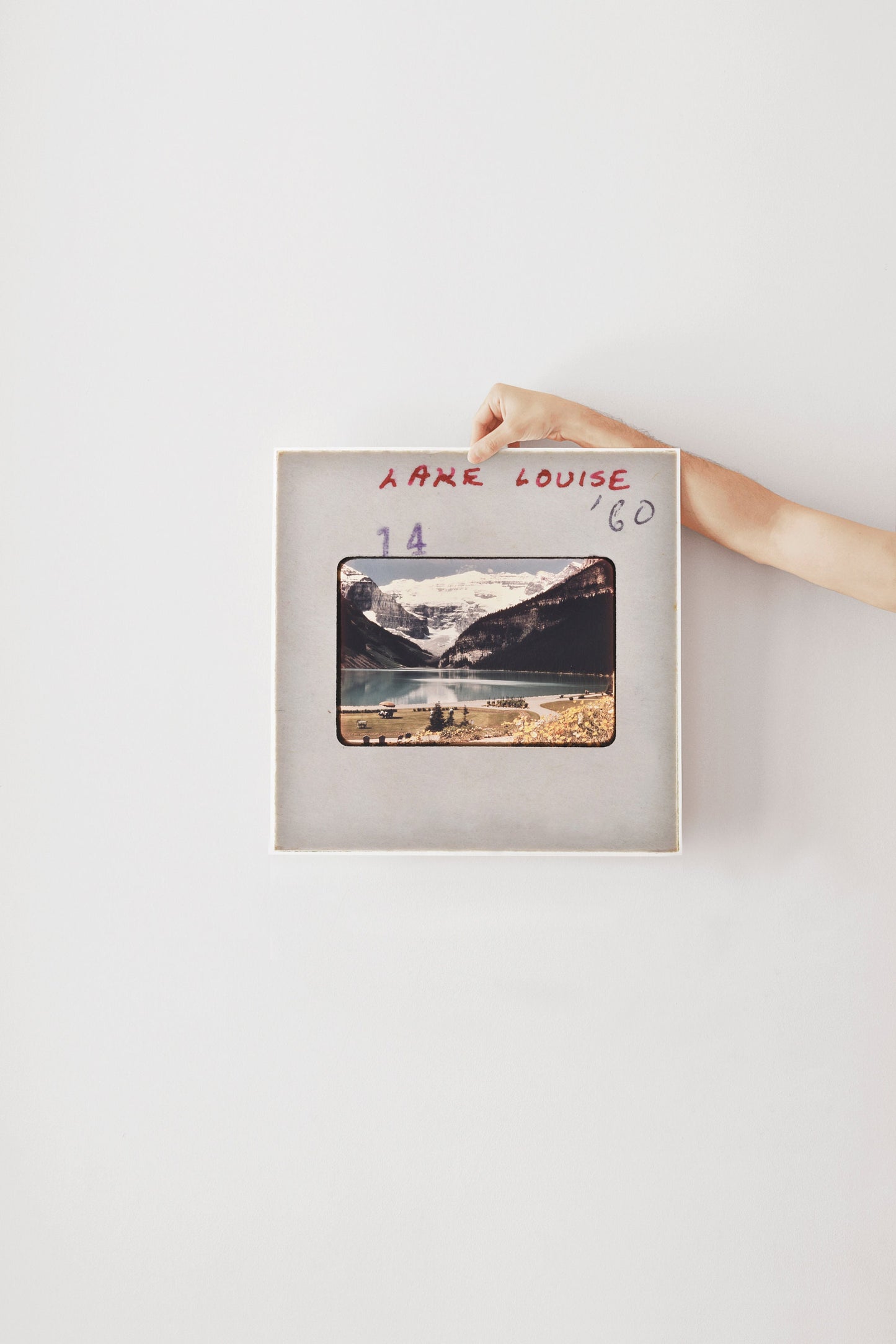 Lake Louise Banff Alberta Canada : Fine Art Print of an Authentic 35mm Film Slide