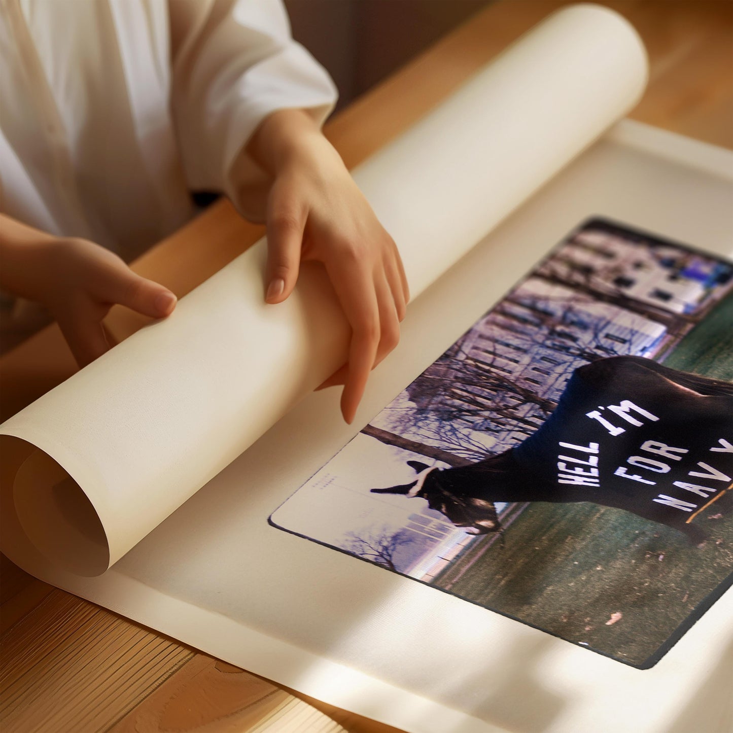 Army Navy Spirit Naval Academy Art Print, Navy Football Print, Vintage Military, Vintage Sports Memorabilia, Film