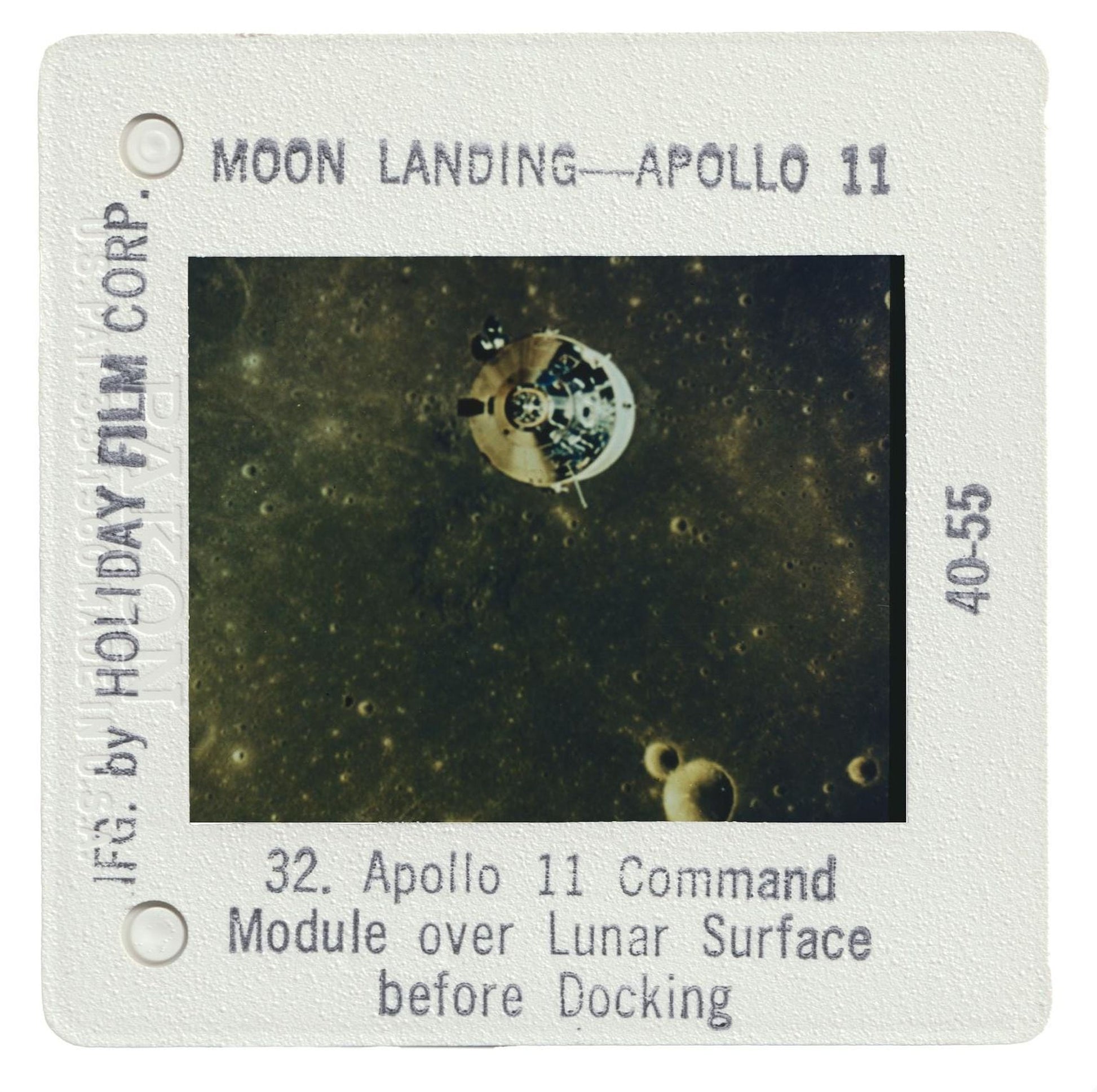 a space shuttle or lunar module floating in the moon's surface, with bubbles visible in the background.