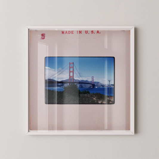 Golden Gate Bridge Landscape : Fine Art Print of an Authentic 35mm Film Slide