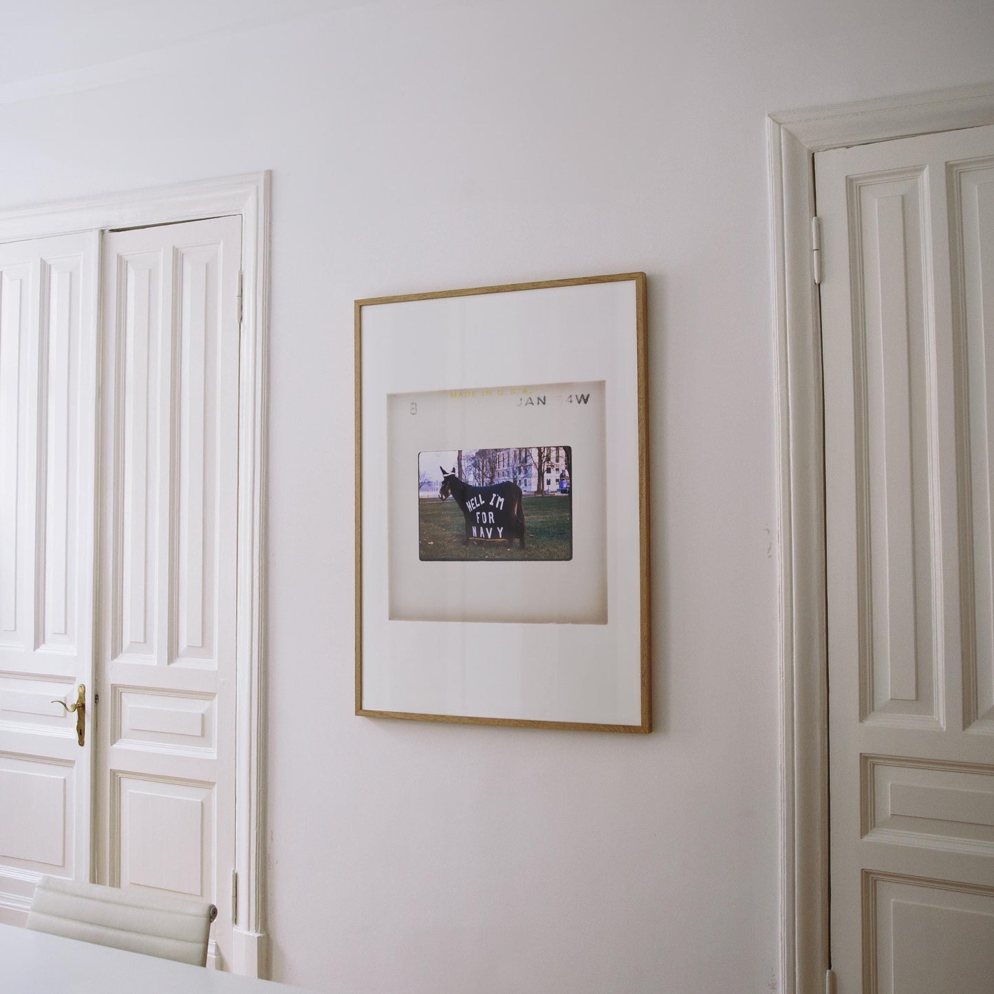 Army Navy Spirit Naval Academy Art Print, Navy Football Print, Vintage Military, Vintage Sports Memorabilia, Film