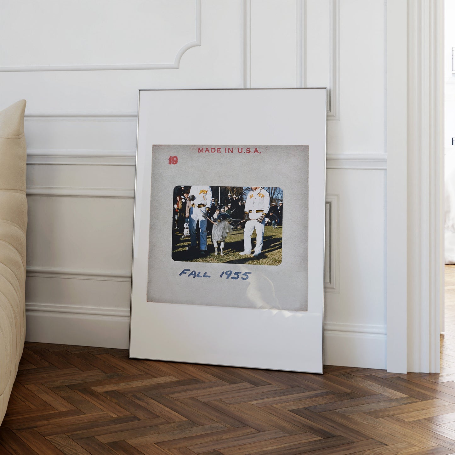 US Naval Academy Mascot Bill The Goat : Fine Art Print of an Authentic 35mm Slide