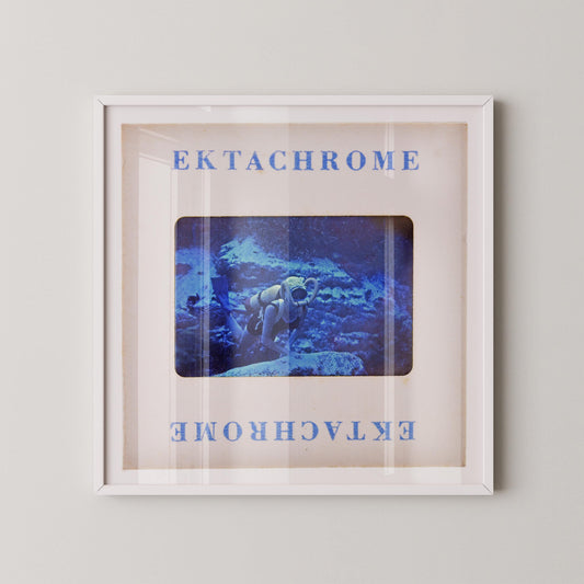 Scuba Diving : Fine Art Print of an Authentic 35mm Film Slide