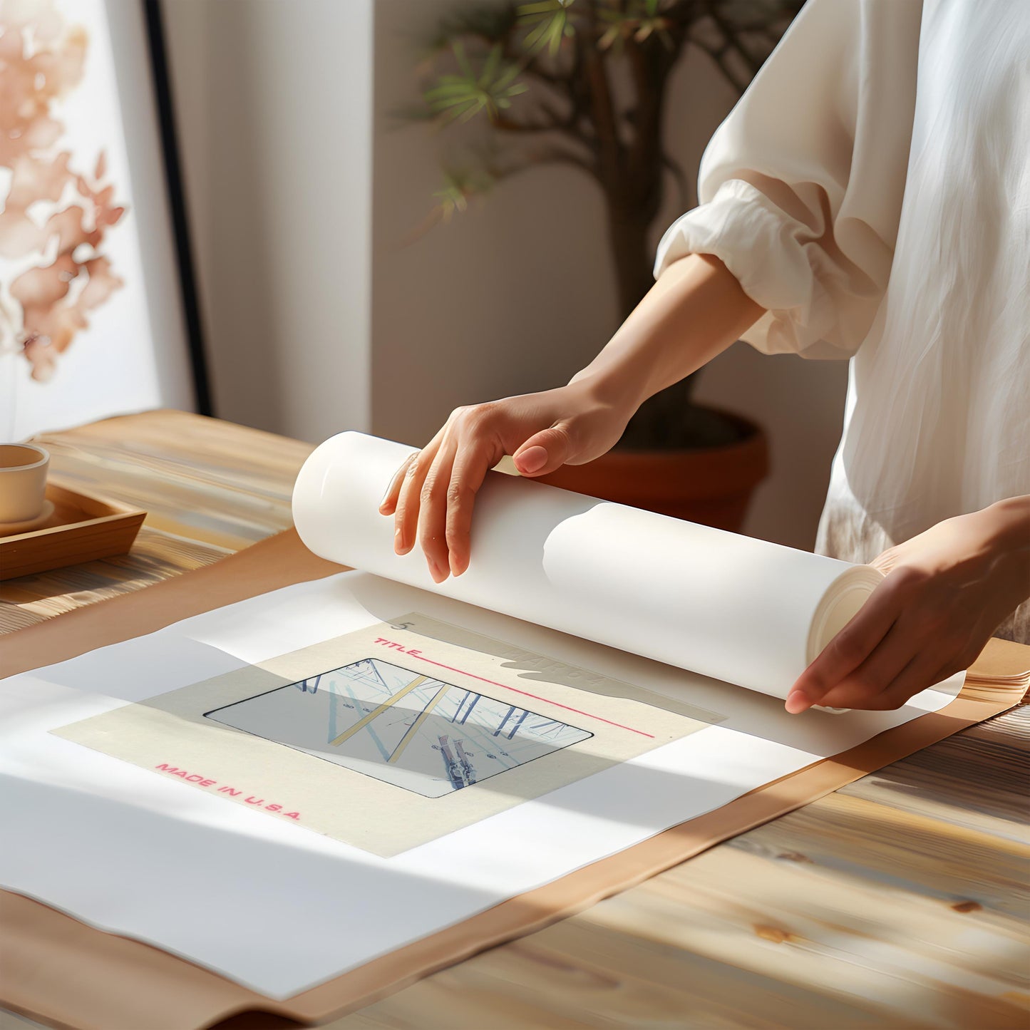 Ski Poles & Skis : Fine Art Print of an Authentic 35mm Film Slide